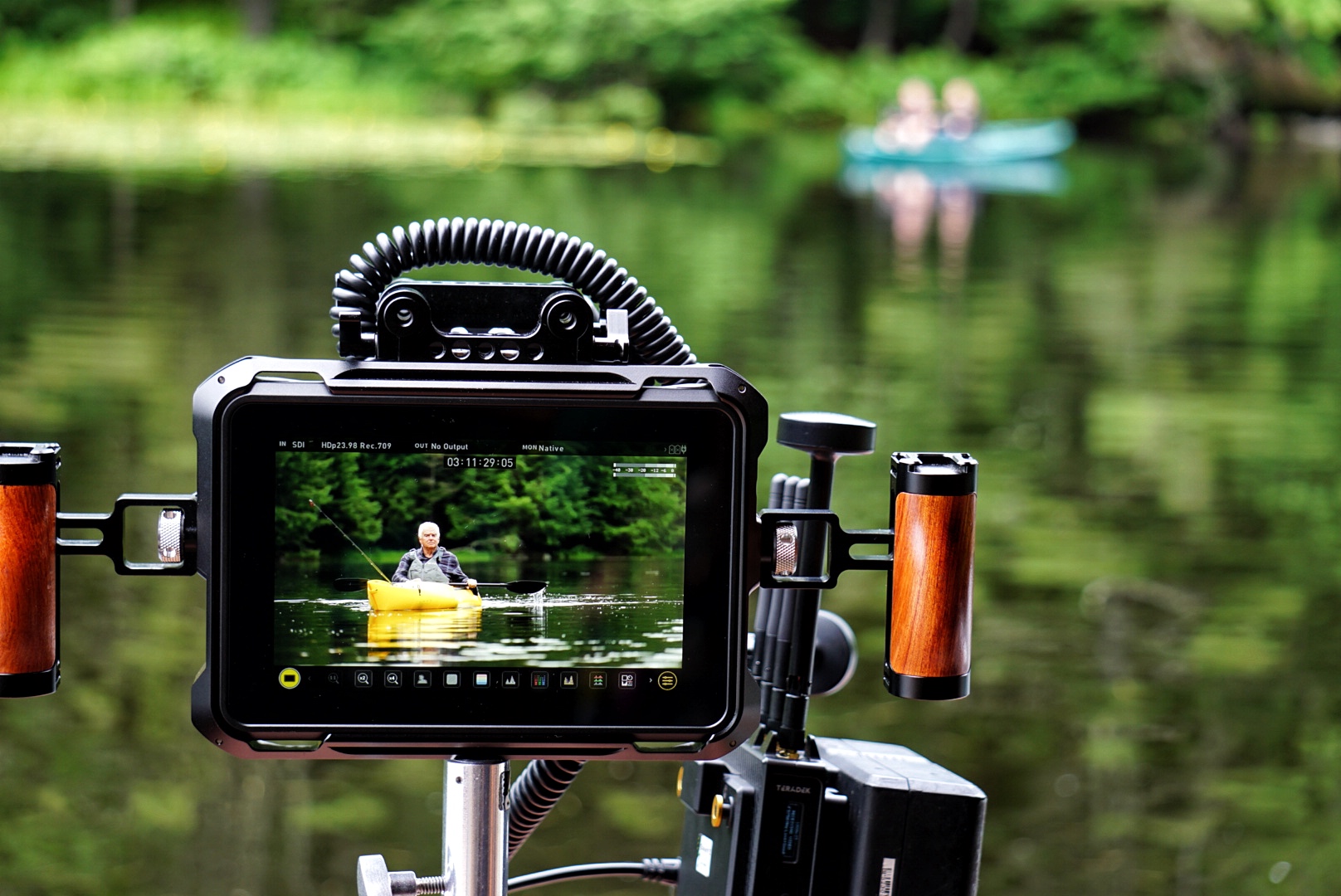 Outdoor Water Film Production